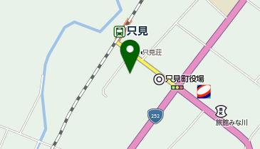 只見線広場の地図画像