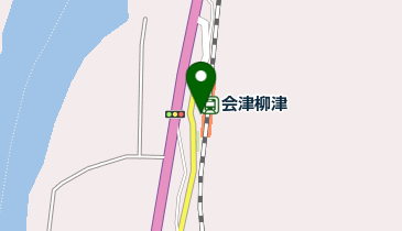 柳津町会津柳津駅舎情報発信交流施設の地図画像