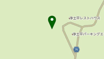 福島市浄土平天文台の地図画像