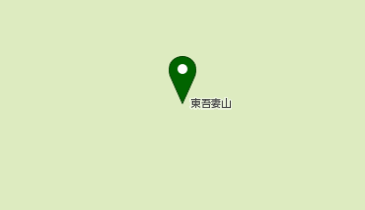 東吾妻山の地図画像