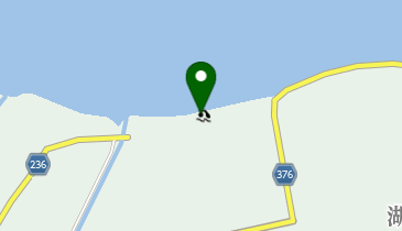 青松浜湖水浴場の地図画像