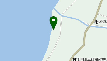 浜路浜湖水浴場の地図画像