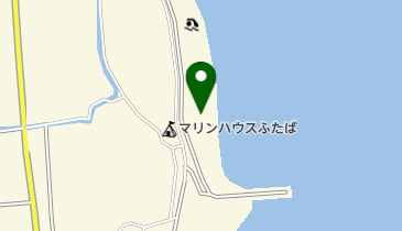双葉海水浴場の地図画像