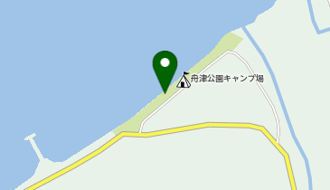 舟津浜湖水浴場の地図画像