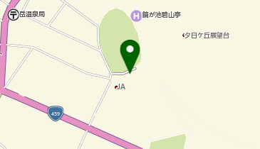 鏡ヶ池の地図画像