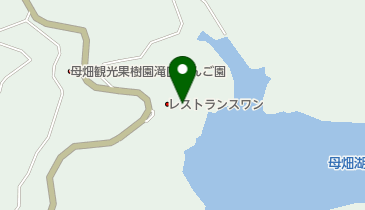 母畑湖の地図画像