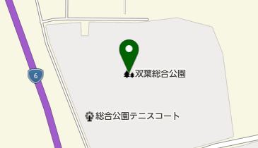 双葉総合公園の地図画像