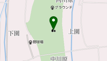 猪苗代町運動公園の地図画像