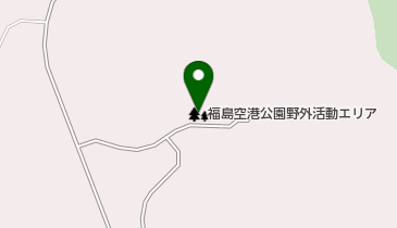 福島空港公園野外活動エリアの地図画像
