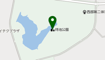 待池公園の地図画像