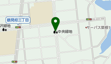 中央緑地の地図画像