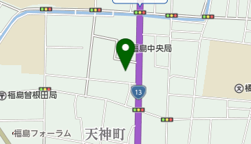 森合町緑地の地図画像