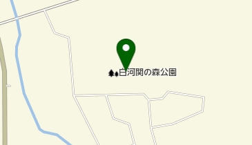 白河関の森公園の地図画像