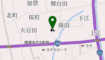 東町公園の地図画像