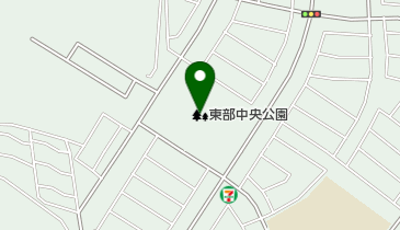 東部中央公園の地図画像
