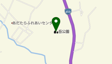 岳公園の地図画像