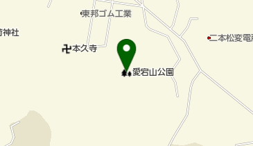 愛宕山公園の地図画像