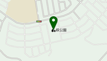 萩公園の地図画像