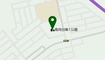 南向台第1公園の地図画像