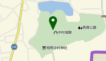 馬陵公園の地図画像
