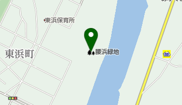 腰浜緑地の地図画像