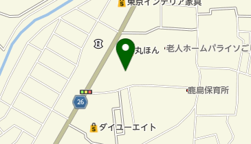 パレスいわやの地図画像