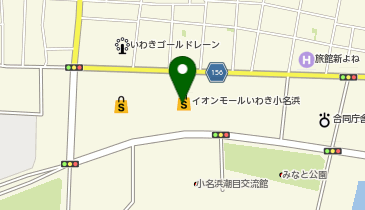 3COINS+plusイオンモールいわき小名浜店の地図画像