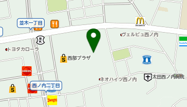 郡山ロフトの地図画像