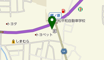 創庫生活館会津若松店の地図画像