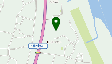 快活CLUB福島北店の地図画像