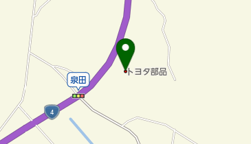 トヨタモビリティパーツ白河営業所の地図画像