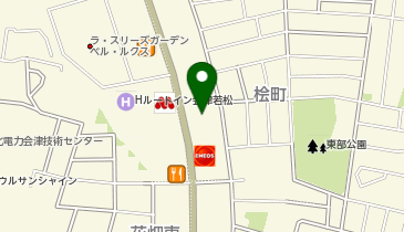 焼肉きんぐ会津若松店の地図画像