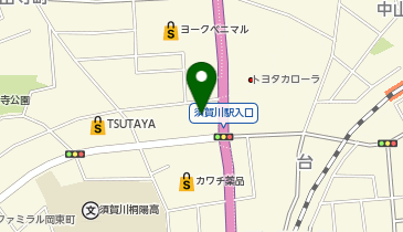 焼肉きんぐ須賀川店の地図画像