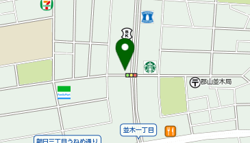星乃珈琲店郡山店の地図画像