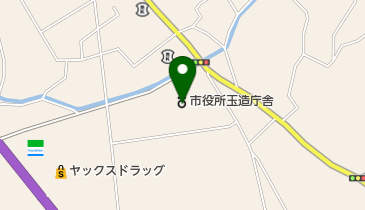 行方市役所玉造庁舎の地図画像