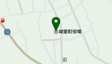 城里町役場の地図画像