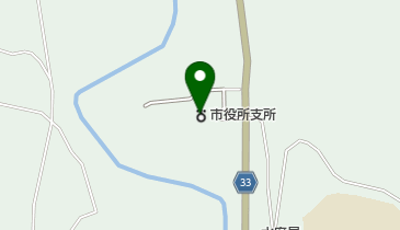 常陸太田市役所水府支所の地図画像