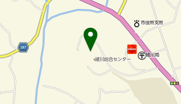 常陸大宮市緒川地域センターの地図画像