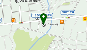 ひたちなか警察署の地図画像