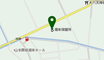 潮来保健所の地図画像