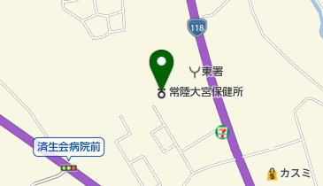 ひたちなか保健所常陸大宮支所の地図画像