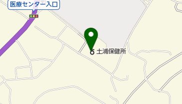 土浦保健所の地図画像