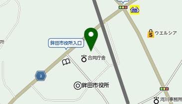 潮来保健所鉾田支所の地図画像