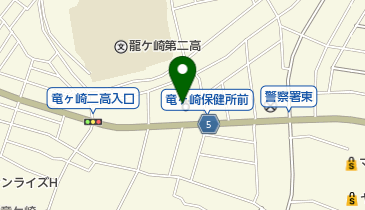 竜ケ崎保健所の地図画像