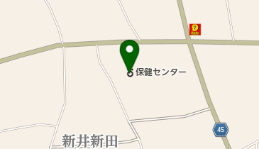 明野保健センターの地図画像