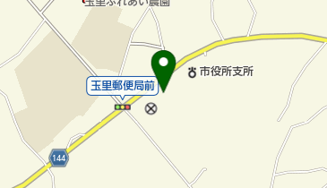 小美玉市玉里保健福祉センターの地図画像