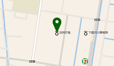 筑西保健所の地図画像