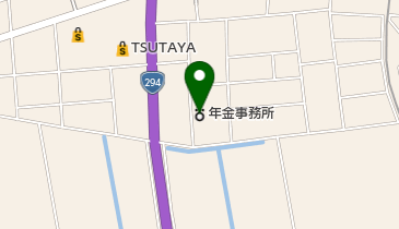 下館年金事務所の地図画像