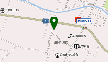 ハローワーク笠間(出)の地図画像