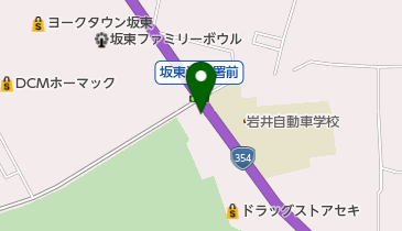 茨城西南地方広域市町村圏事務組合消防本部坂東消防署の地図画像